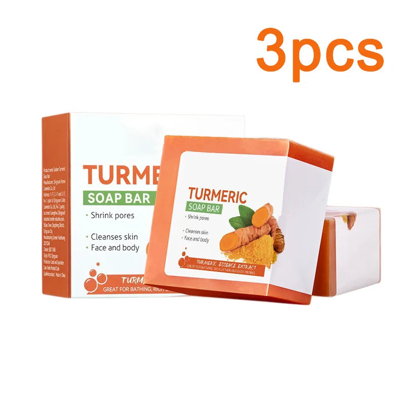 Hand Made Turmeric Soap Body Cleaning