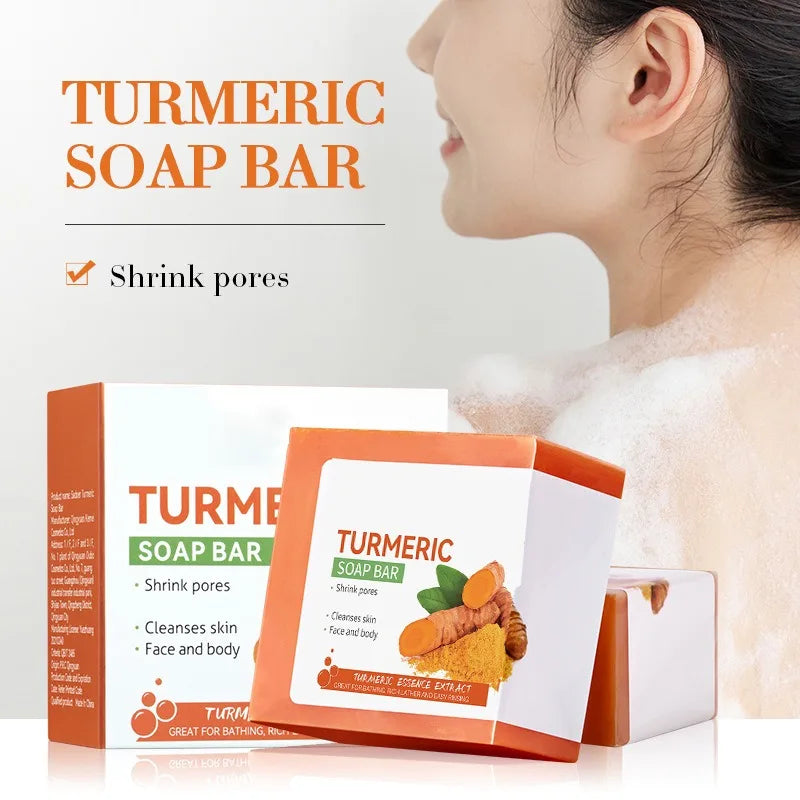 Hand Made Turmeric Soap Body Cleaning